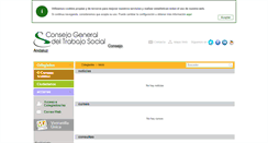 Desktop Screenshot of catrabajosocial.es